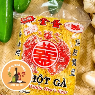 Mì trứng hột gà châu cường sợi nhỏ -to loại ngon