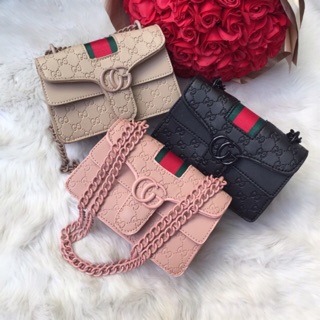 Túi đeo chéo vân chìm mẫu mới