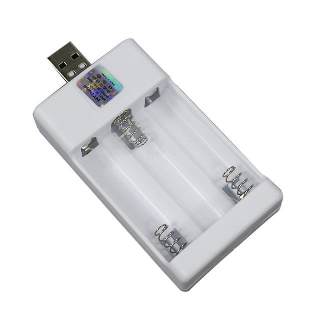 Sạc Pin Tiểu AA AAA USB 3 pin