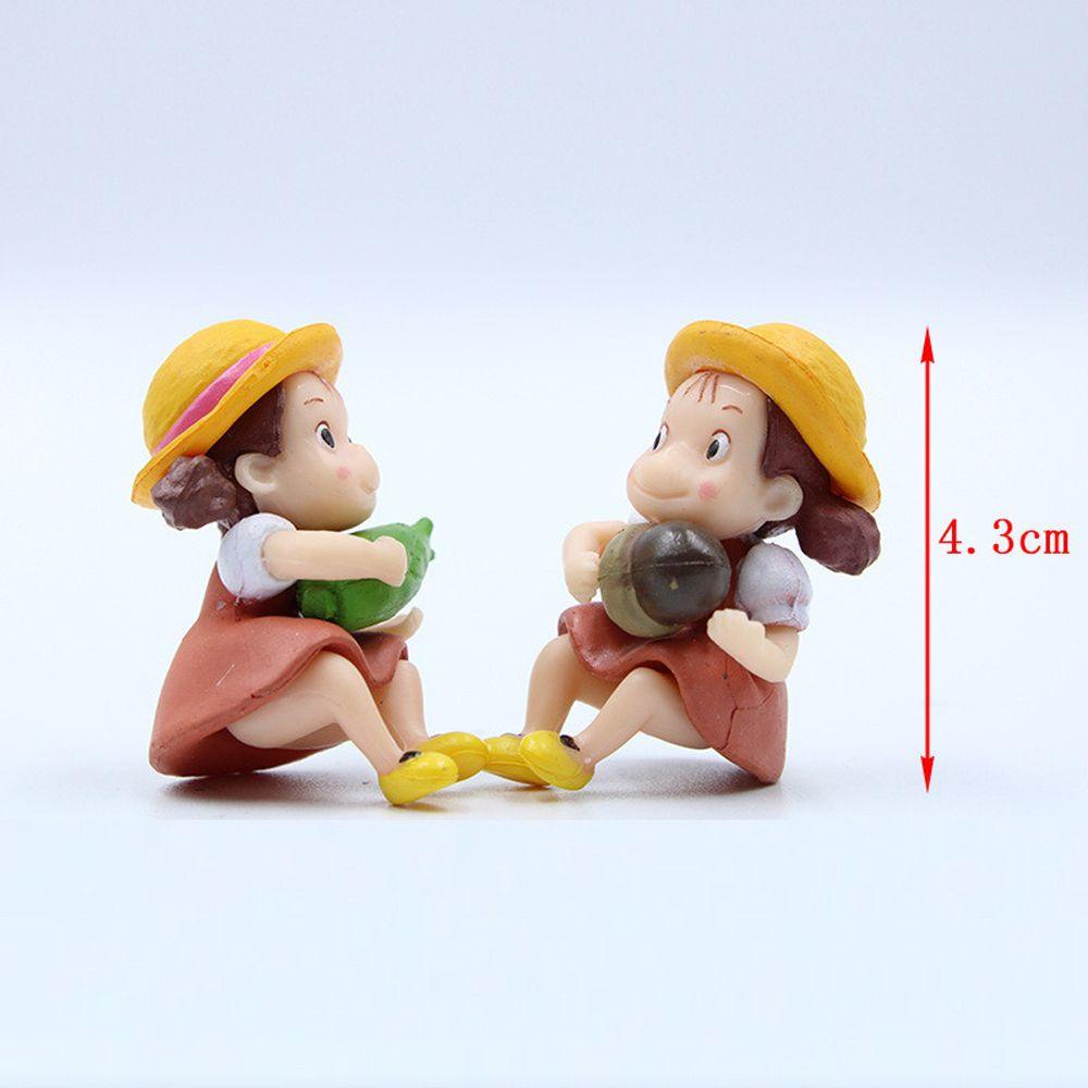 Lanfy Đồ trang trí Hành Động Trang Trí Cảnh Quan/Xe Hơi/Nhà Búp Bê/Vườn Ngô Bằng PVC Nhỏ DIY
