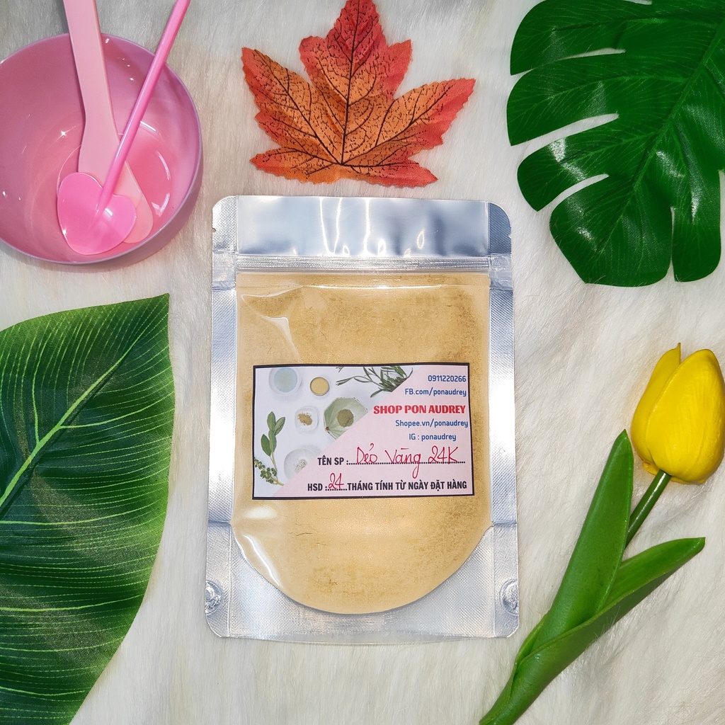 Mask Dẻo Collagen Vàng Sâm Gold 24K - Mỹ Phẩm Handmade