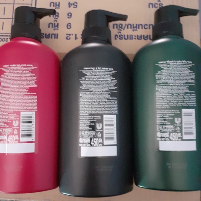 Dầu gội Tresemme ⚡ HÀNG NHẬP KHẨU ⚡ Thái Lan 450ml xanh-đỏ-đen bảo vệ da đầu hết gầu thơm mát