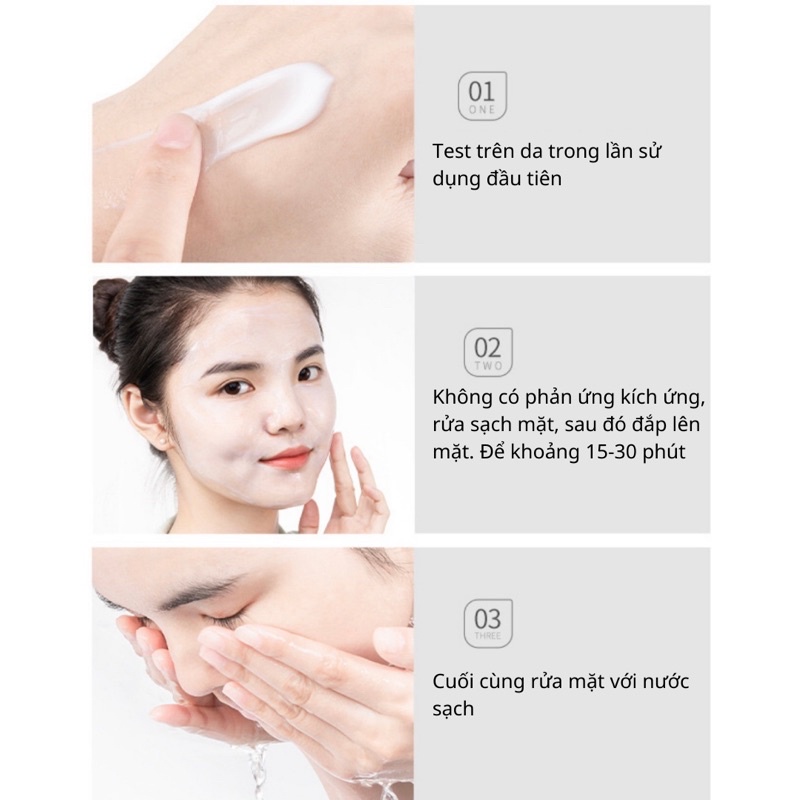 Mặt nạ đất sét CINDYNAL trắng da chống lão hoá nội địa Trung