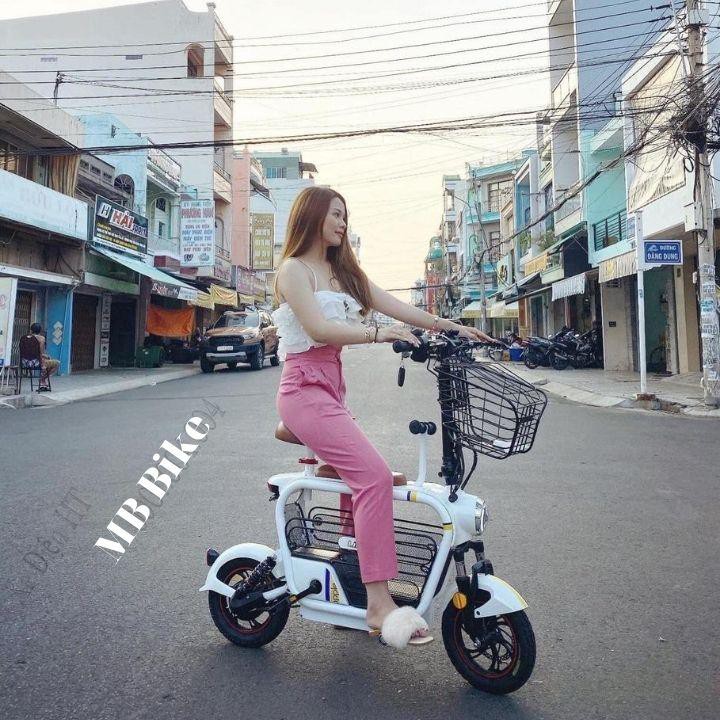 Xe Điện Lihaze Mini Gấp Gọn | Khuyến mãi tặng kèm giỏ sắt -  Xe Điện HOT