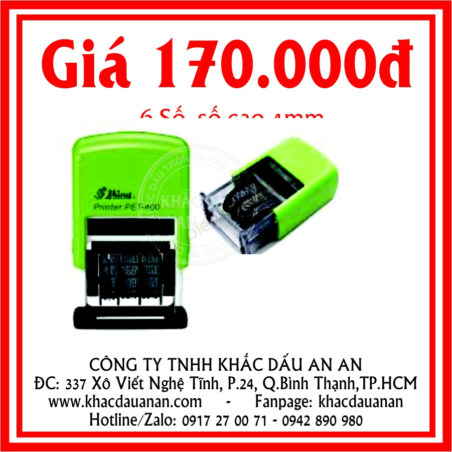 Dấu Date, Dấu Ngày tháng năm