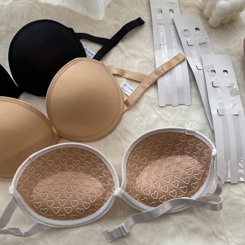 Áo Lót Cúp Đệm Tim Silicon Khoe Vai