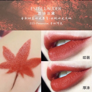 Son Estee lauder 333 đỏ xam gạch tách set