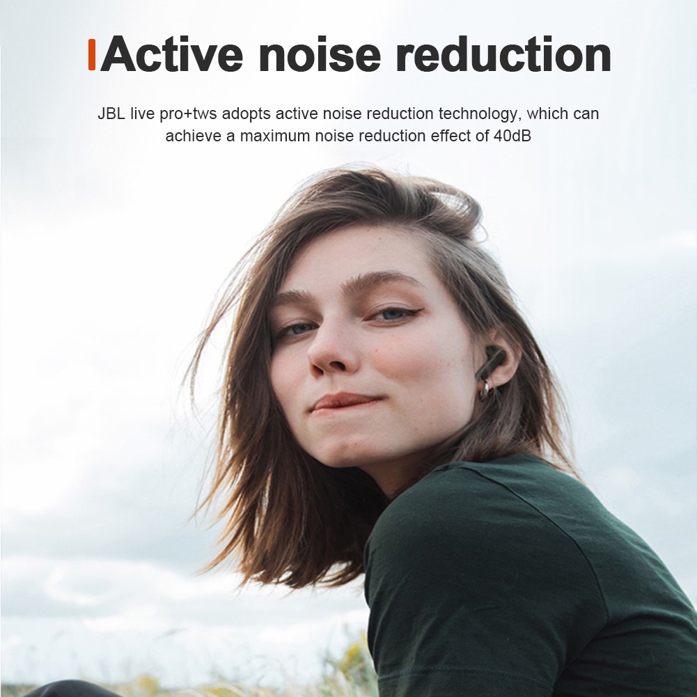 JBL Tai Nghe Bluetooth 5.0 Không Dây Âm Thanh Siêu Trầm Kèm Hộp Sạc