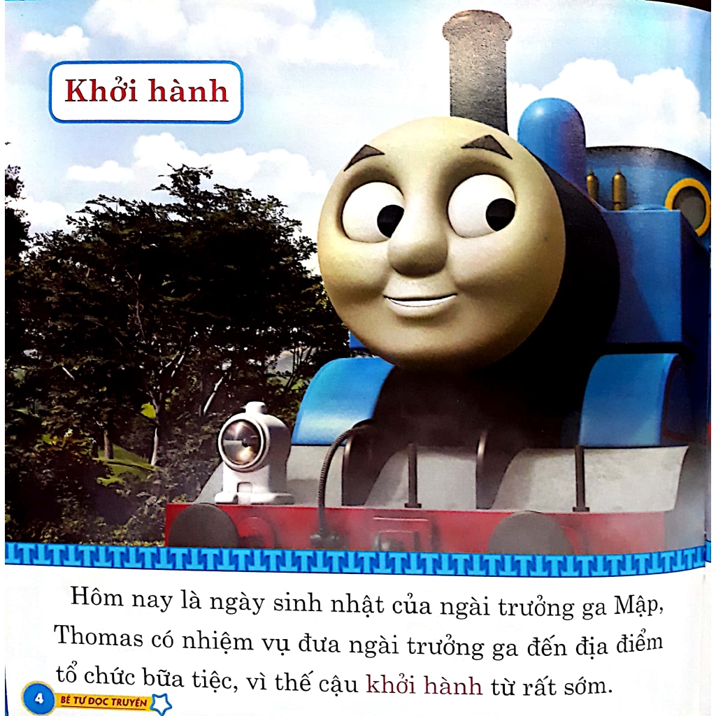 Sách - Thomas &amp; Friends (Cấp Độ 3) - Trưởng Ga Mập Giả Mạo