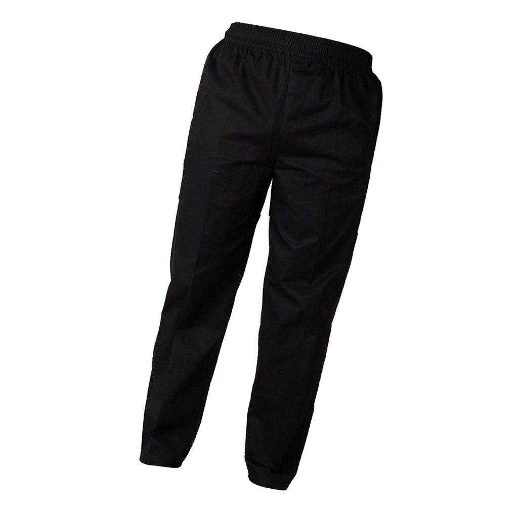 Quần dài đồng phục đầu bếp 5 kích thước tùy chọn từ cotton pha thoải mái thời trang cho nam và nữ