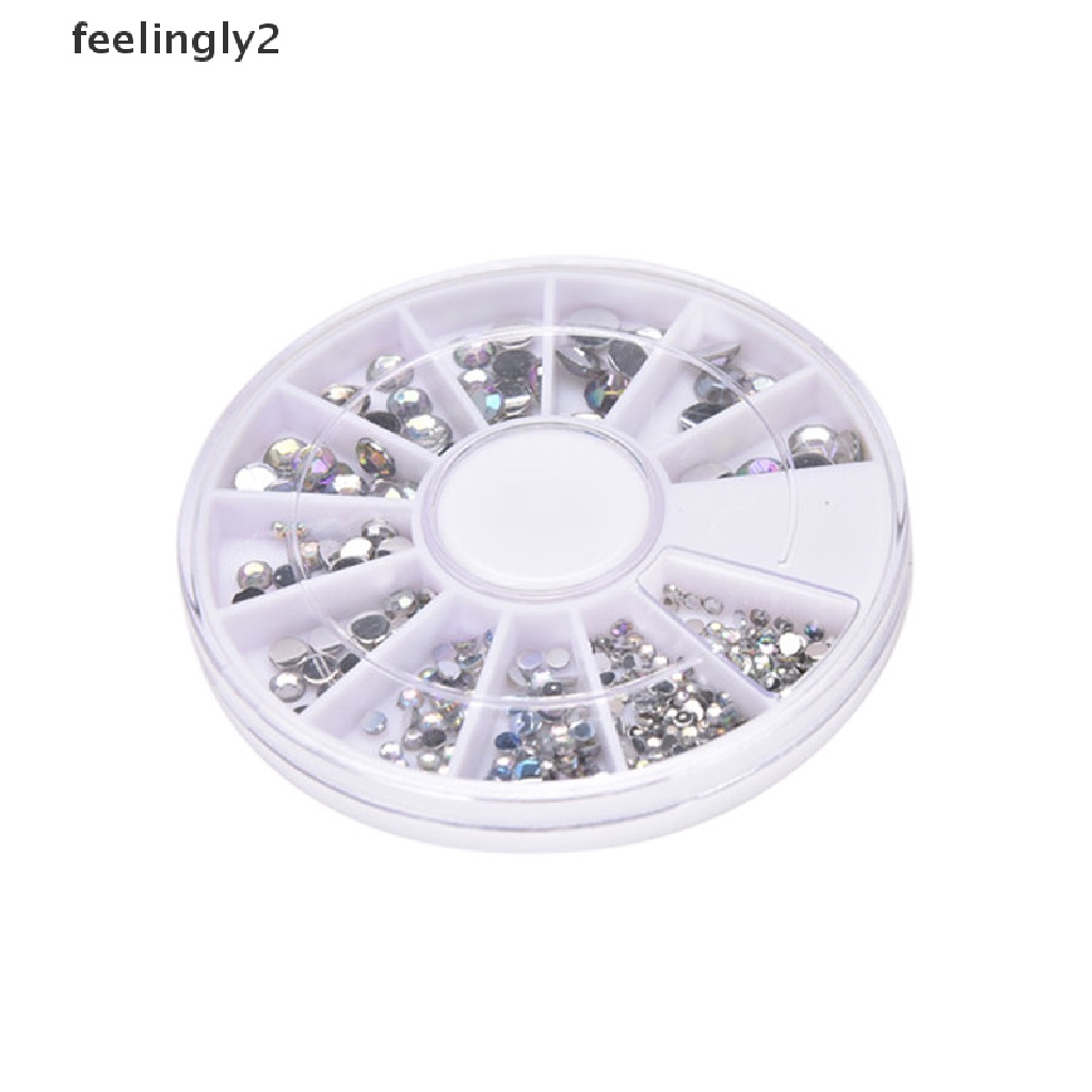 [Hàng mới về] Hộp hạt đá trang trí móng lấp lánh 3d DIY