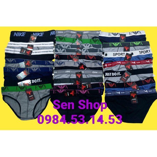 Quần lót Unisex - Quần Lót Tom (Combo 3 quần 99k)