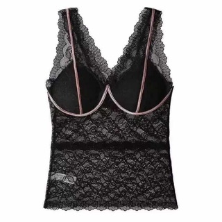Áo bra ren dáng dài viền ngực (túi zip)