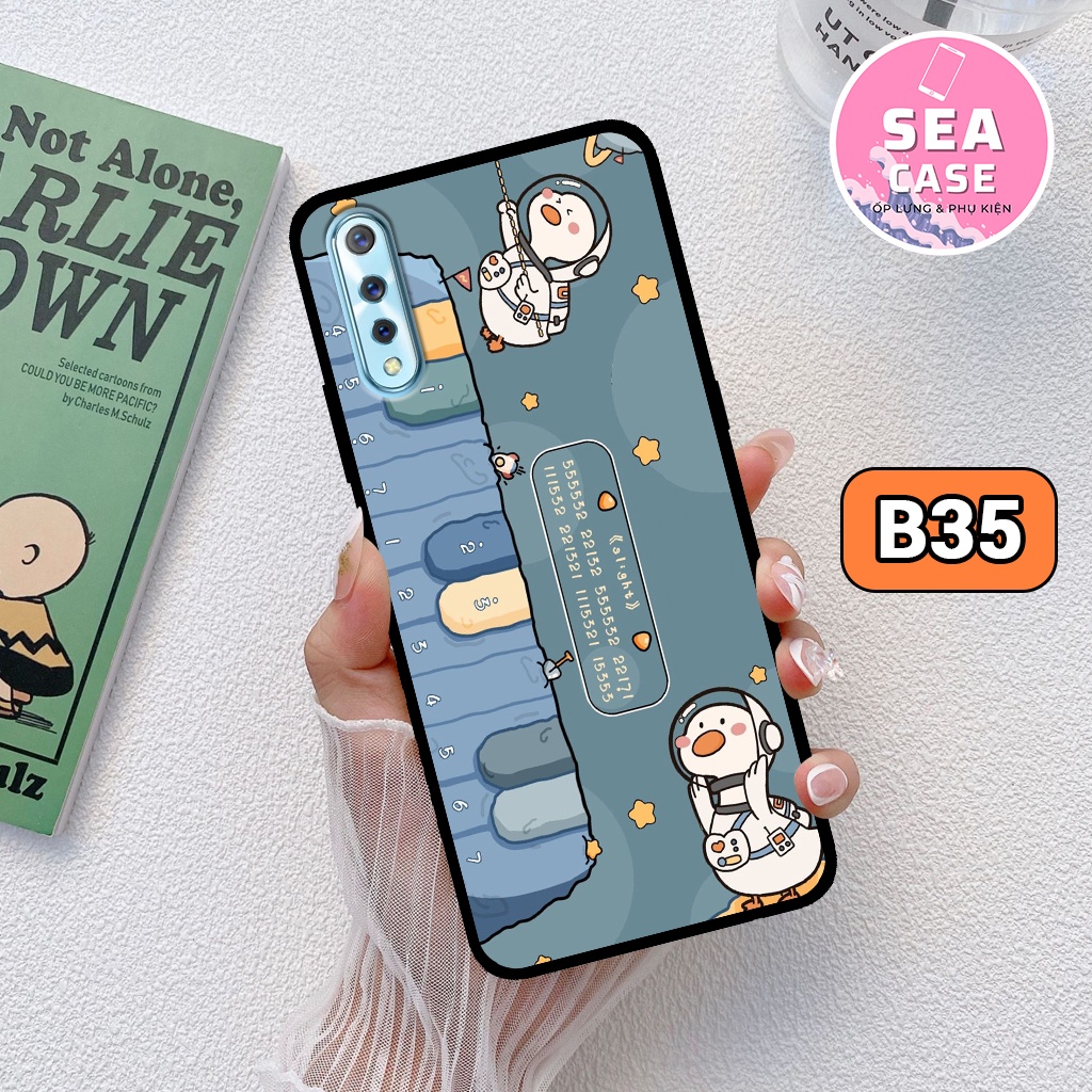 Ốp lưng VIVO S1/ Y11/ Y12/ Y15/ Y17/ U10 hình phi hành gia siêu hot,bền,đẹp – ốp nhựa chống trầy,chống va đập