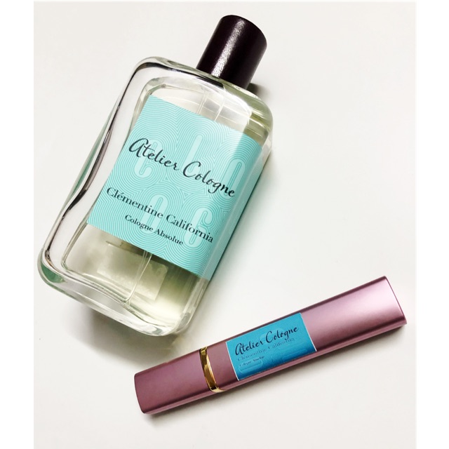 Mẫu thử nước hoa atelier cologne clementine california 10ml dạng xịt