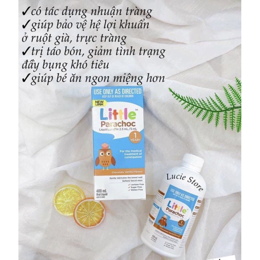 Parachoc Táo Bón - Siro Giảm Táo Bón Little Parachoc 400 ml