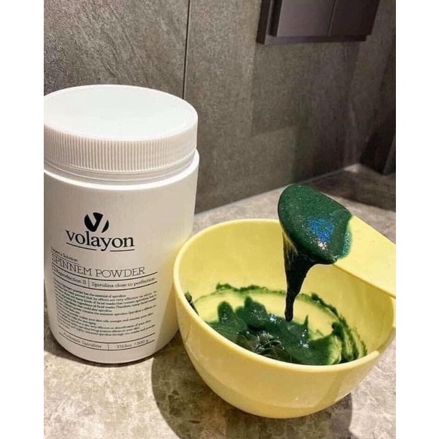 Mặt nạ tảo Volayon dùng trong spa