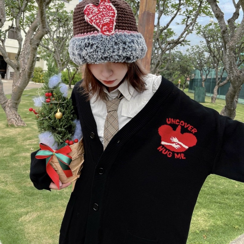 Áo Cardigan Hug Me ( Màu Đen ) | BigBuy360 - bigbuy360.vn