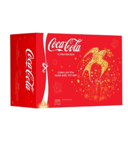 { TẾT 2019} Thùng coca - cola Tết (24 lon x 330ml) date: 10/2019