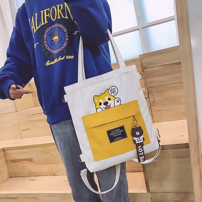 Túi tote về hàng nhiều dành cho các bạn đi học đi dã ngoại du lịch dễ thương vô cùng