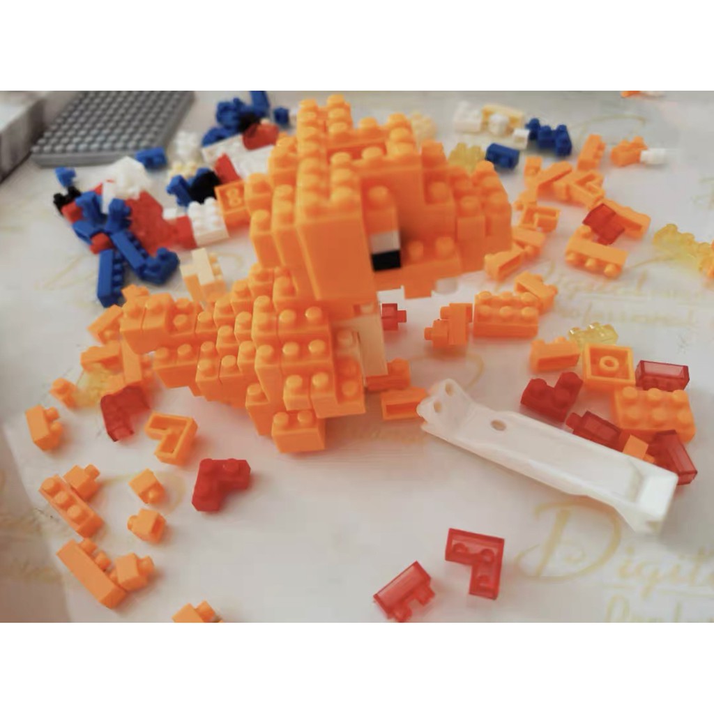 Bộ đồ chơi lắp ráp mô hình Pokemon nhiều chi tiết