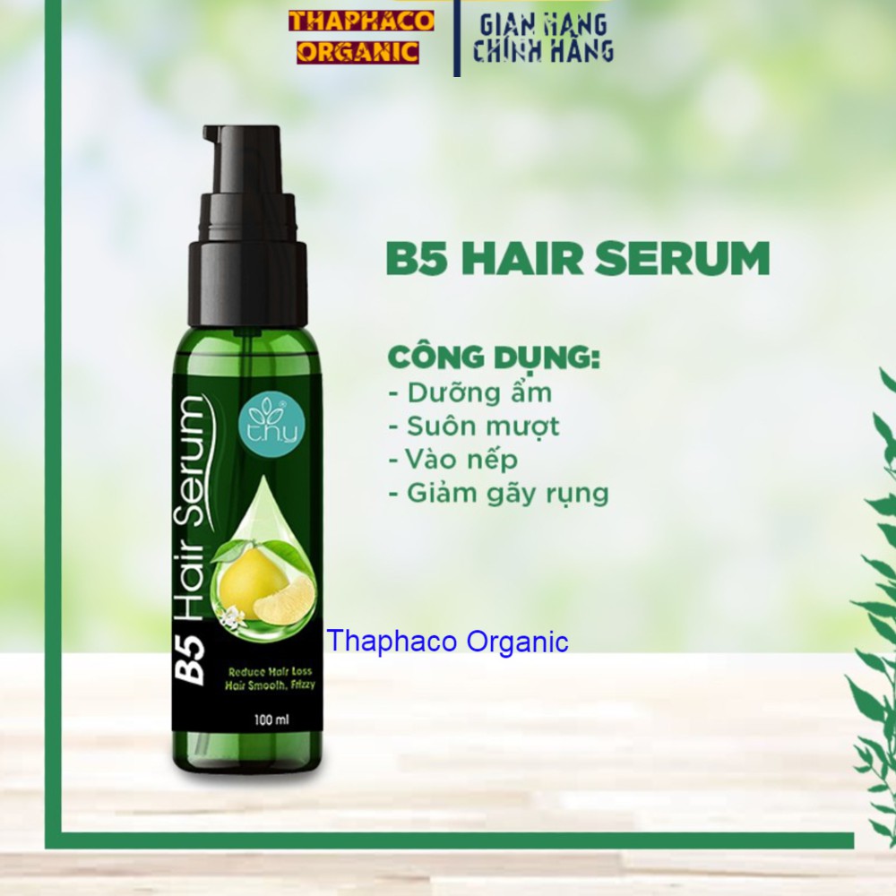 Combo 5 Serum dưỡng tóc B5 AnThy 💎 Hair serum B5 giảm rụng tóc, kích thích mọc tóc, hương thơm bưởi