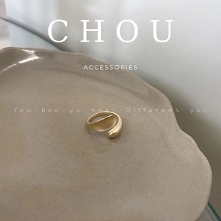 Nhẫn Nhám Dáng Hở | CHOU ACCESSORIES |