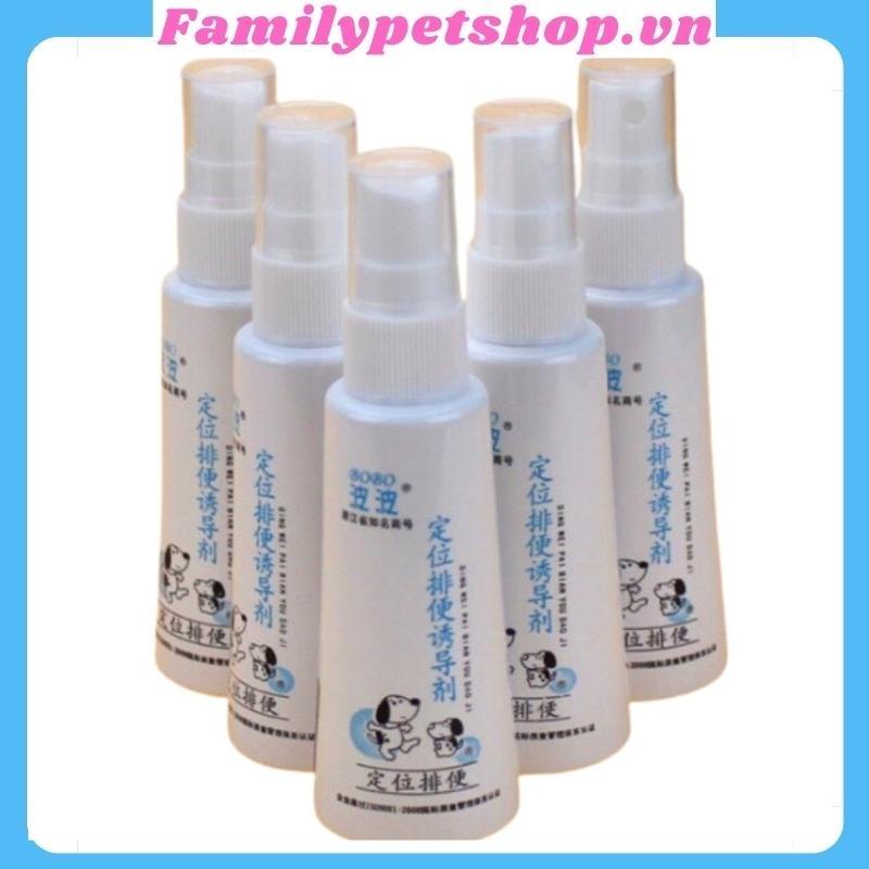 Dung dịch xịt hướng dẫn chó mèo đi vệ sinh đúng chỗ-familypetshop.vn