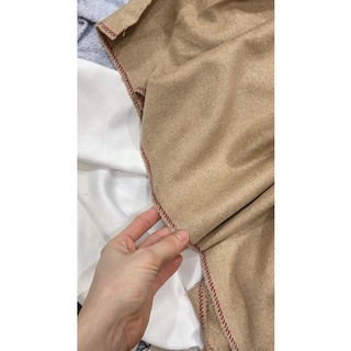 Vải dạ lông cừu 1 lớp 190k/2m khổ 1,5m ko bóc tách mềm đanh xuôn mướt