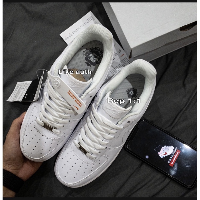 GIÀY AF1 WHITE LAI AU [ FULL BOX + FREE SHIP ]