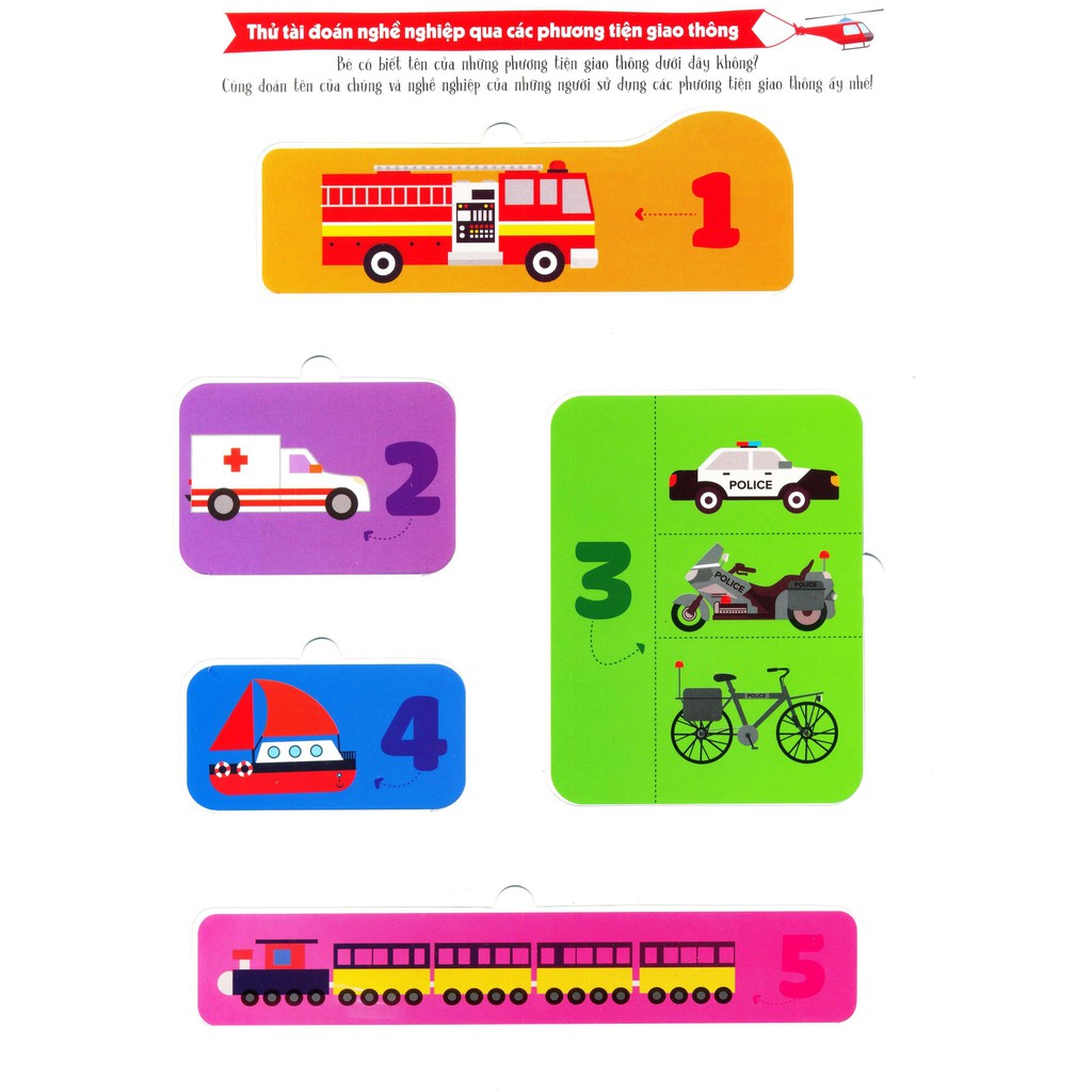 Sách Đinh Tị - First 100 Trucks And Things That Go - 100 Từ Đầu Tiên Về Các Phương Tiện Giao Thông