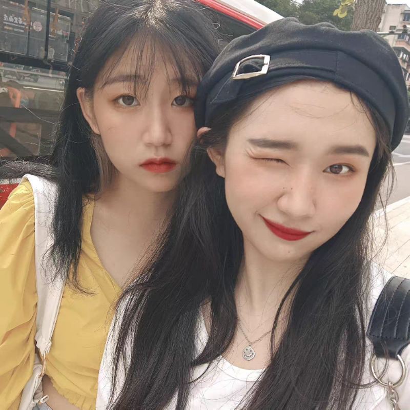 Mũ nồi nữ Beret có dây rút thời trang