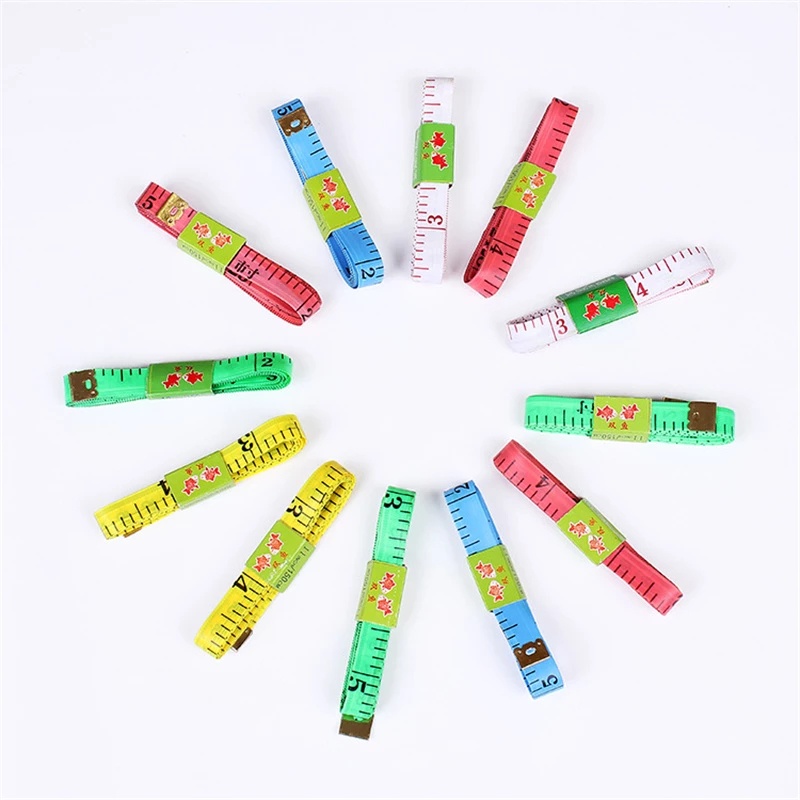 Thước Dây Đo Cơ Thể Mềm Mại Màu Ngẫu Nhiên 150cm/60&quot; Cho Thợ May