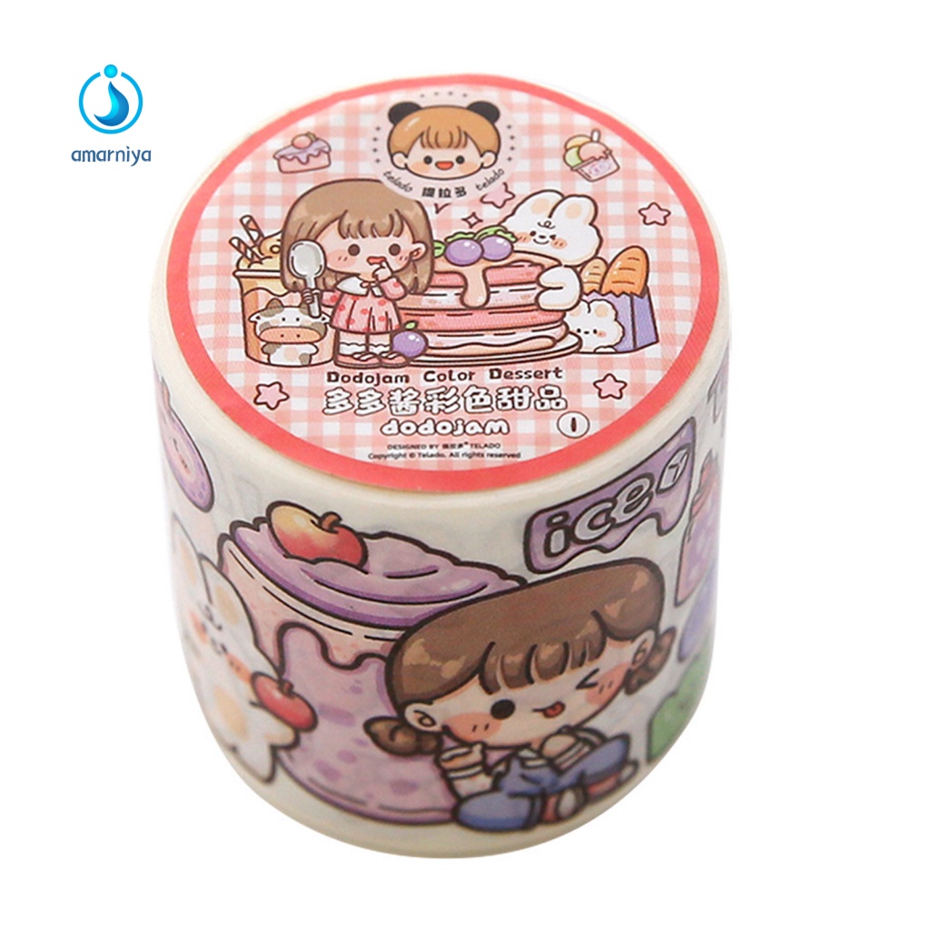 1 Cuộn Nhãn Dán Laptop Hành Lý Hình Chai Nước Hoạt Hình Đáng Yêu