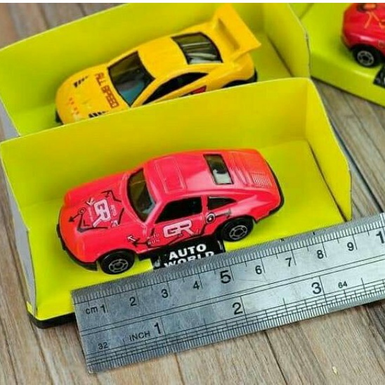 Set 10 xe đồ chơi kim loại mô hình vehicle tỉ lệ 1:64 dáng thể thao nét đẹp