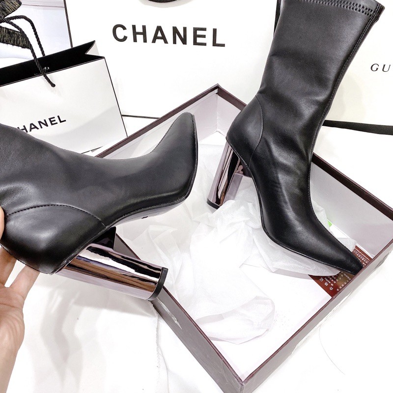 Bốt boot lửng bigtree gót gương fullbox hàng quảng châu cao cấp | BigBuy360 - bigbuy360.vn