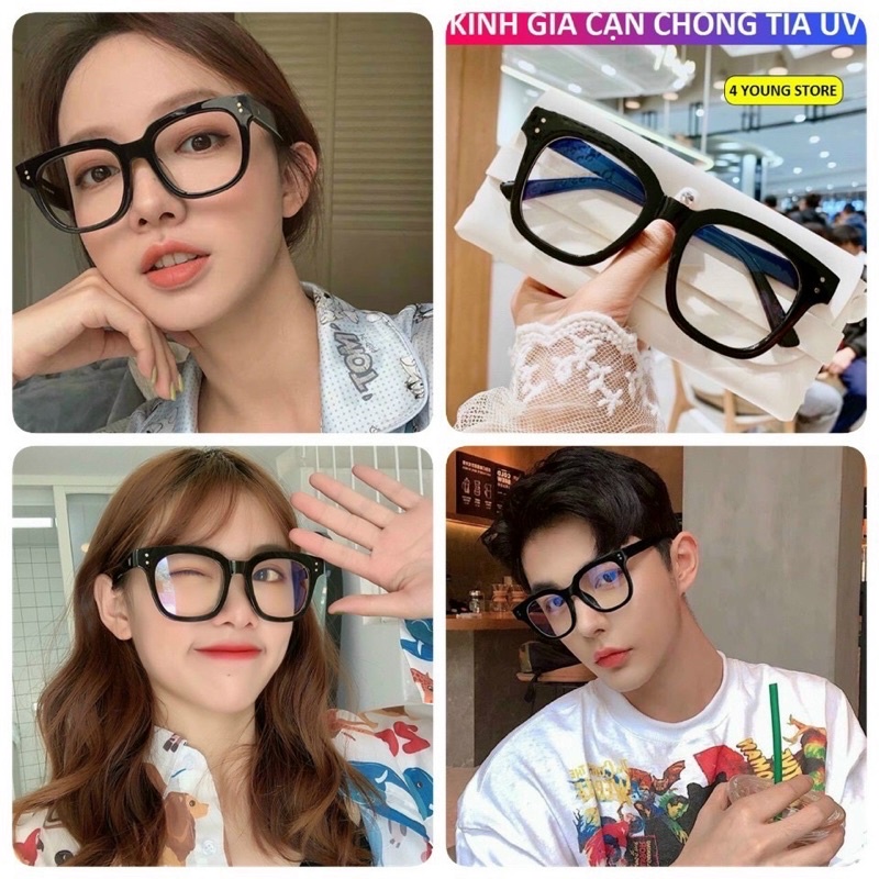 Kính mắt Hot tiktok mẫu mới [CAO CẤP] form sang, gọng xịn.