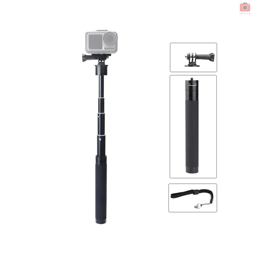 Giá Đỡ Máy Ảnh Thể Thao Bằng Hợp Kim Nhôm Max. 760mm Dài 1 / 4 Inch Kèm Ốc Vít Gắn | BigBuy360 - bigbuy360.vn