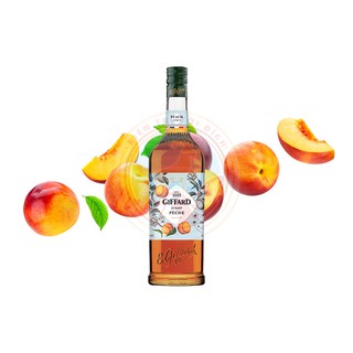 Siro giffard đào 1l - giffard peach syrup
