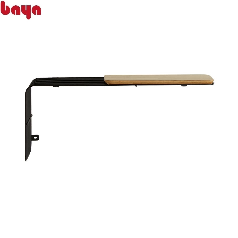 Giá Treo Mũ BAYA RAVENNA Chất Liệu Gỗ Cao Su, Thiết Kế Bắt Vít Ngắn Tường Phần Gỗ Tách Rời Có Thể Di Chuyển 5245