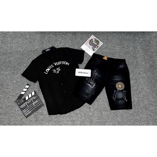 Quần short jean nam cao cấp
