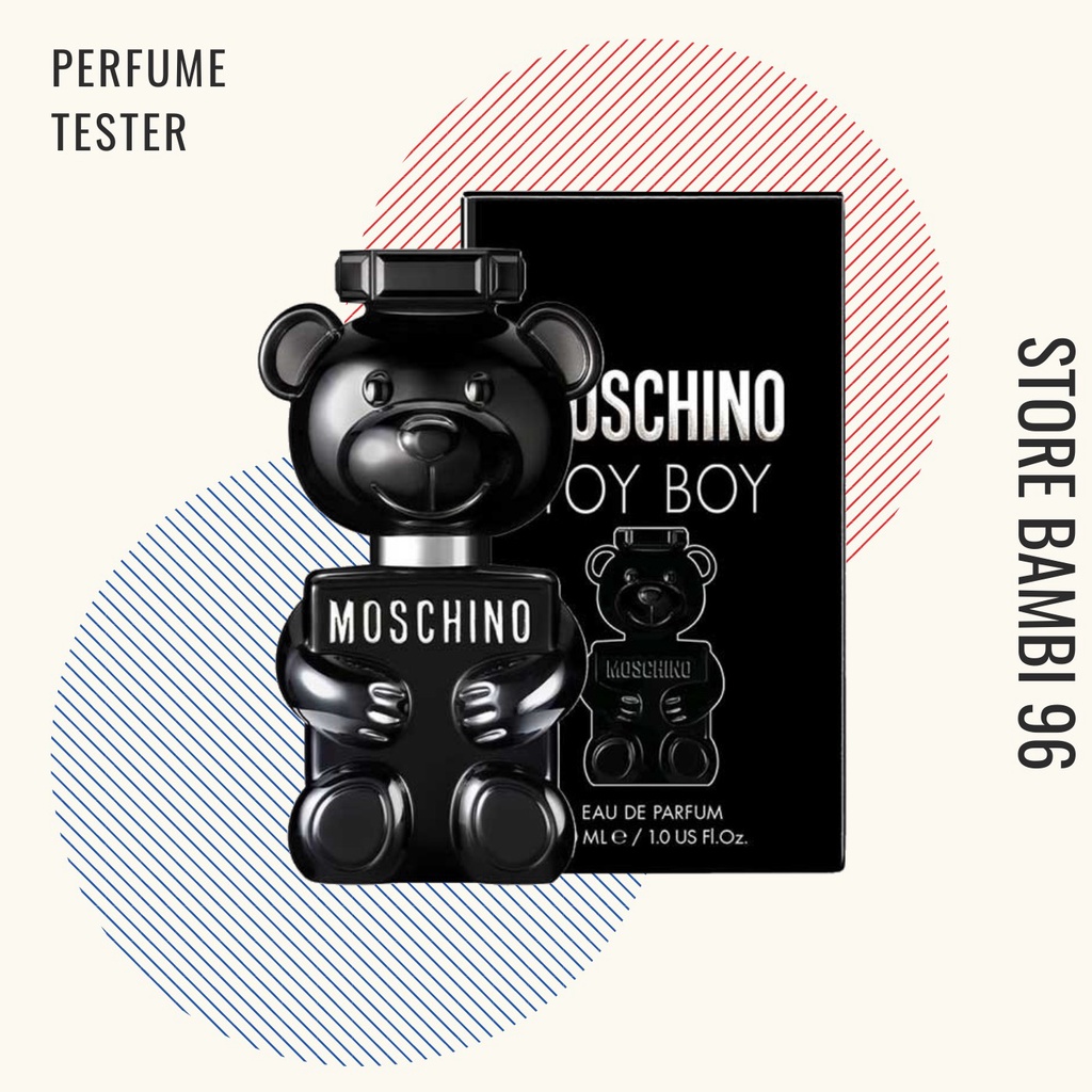 💖 𝘽𝘼𝙈𝘽𝙄 💖 Nước Hoa Moschino Toy Boy Tester 5/10ml