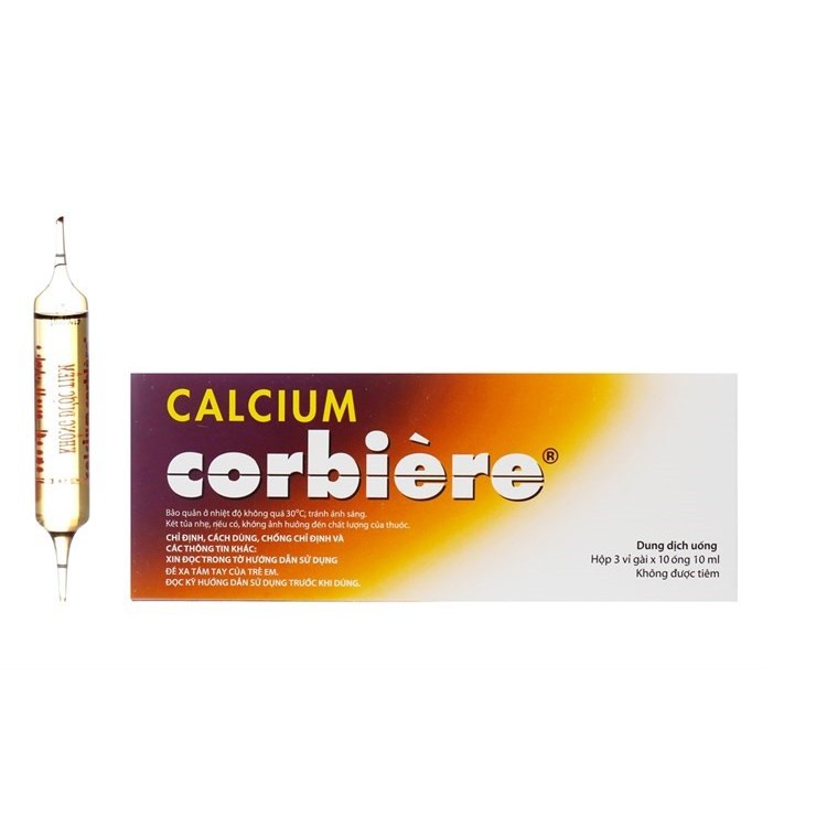 [HOT]Calcium Corbiere bổ sung canxi cho người lớn.