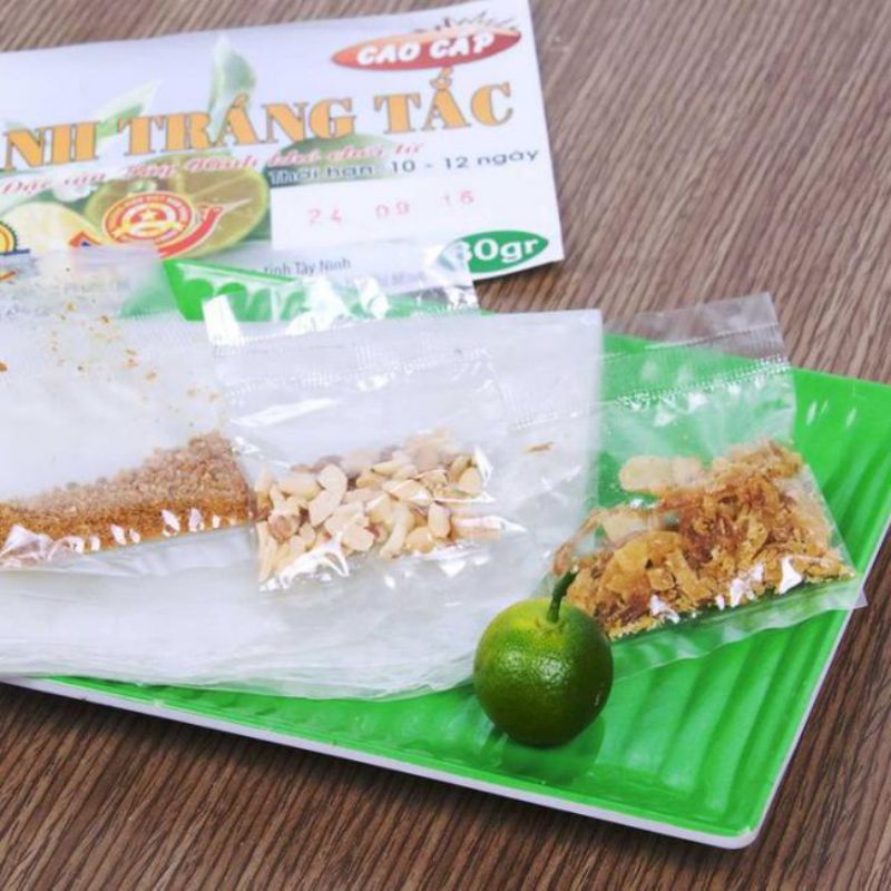 TÚI BÁNH TRÁNG TẮC PHƠI SƯƠNG - ỚT RIM MẬT ONG SIÊU CAY