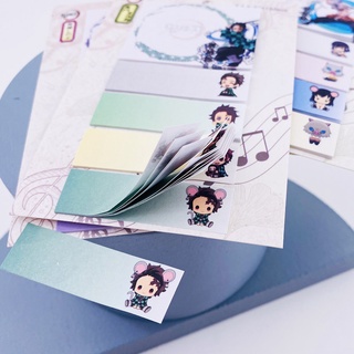 Giấy note note In Hình Demon Slayer post-it Notes【G-BLT2)