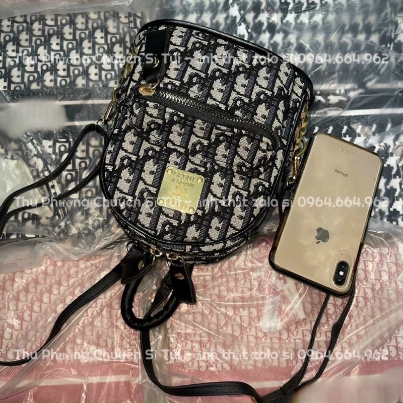 Balo nữ, Balo mini đi.or mẫu mới nhất (kèm ảnh thật shop chụp)