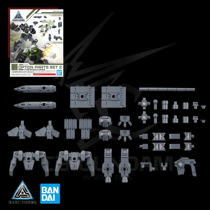 [BANDAI] PHỤ KIỆN HG 30MM 1/144 OPTION PART SET 2 HGBC MÔ HÌNH LẮP RÁP GUNDAM GUNPLA CHÍNH HÃNG NHẬT BẢN