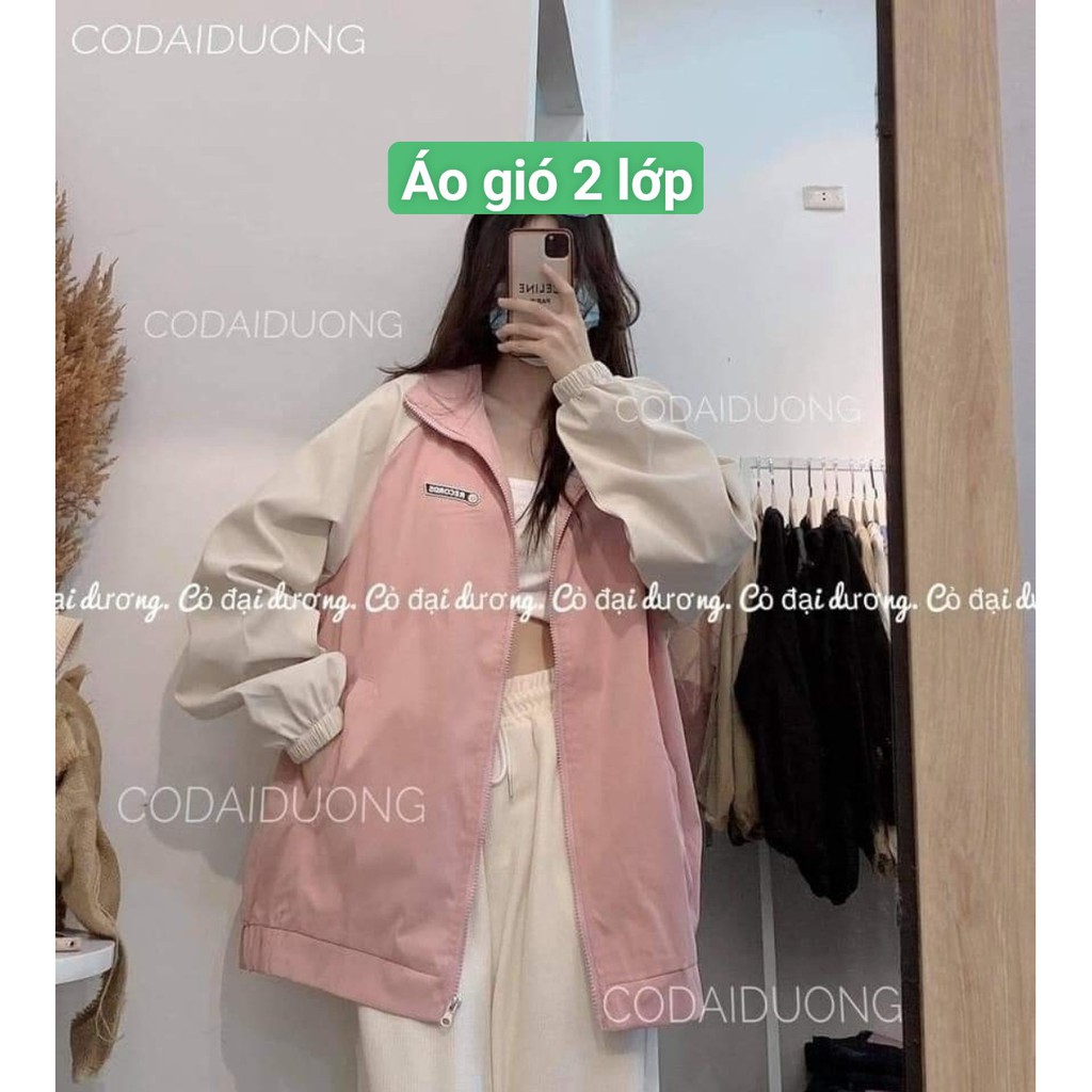 Áo Bomber Nữ, Áo Khoác Nữ Phối Tay 3 Màu Mặc Đôi, Nhóm Phong Cách Sành Điệu | BigBuy360 - bigbuy360.vn