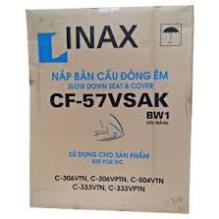 NẮP ĐẬY BỒN CẦU INAX  306 CF-57VSAK, NẮP ĐÓNG ÊM, MÀU TRẮNG