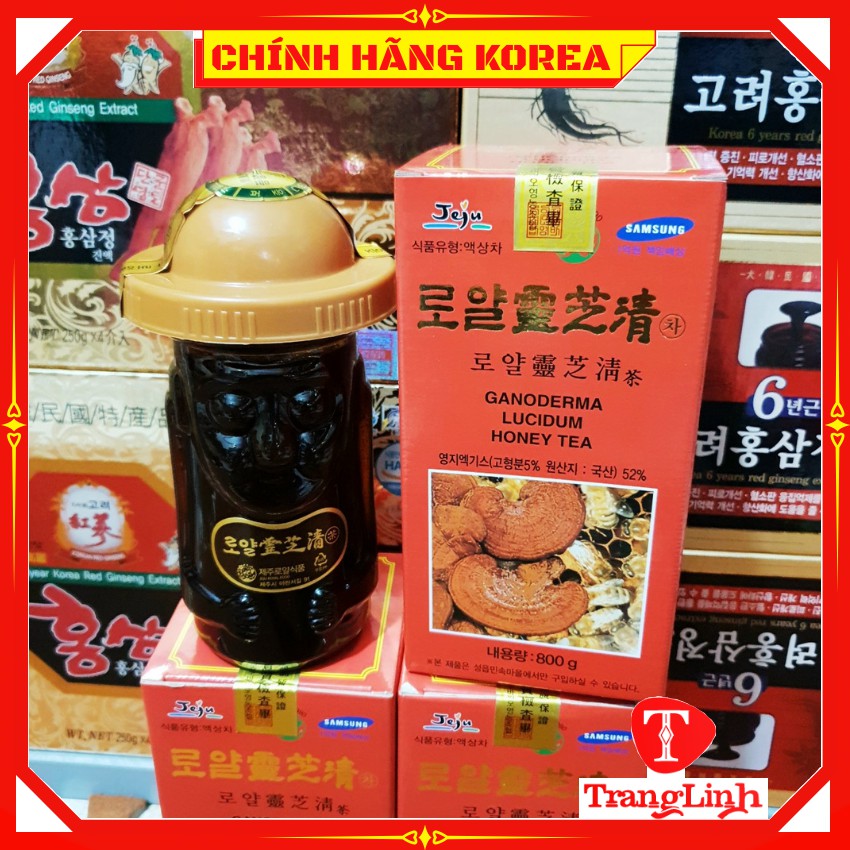 Cao linh chi mật ong hàn quốc, hộp 800gr - Cao linh chi Jeju thượng hạng - tranglinhkorea